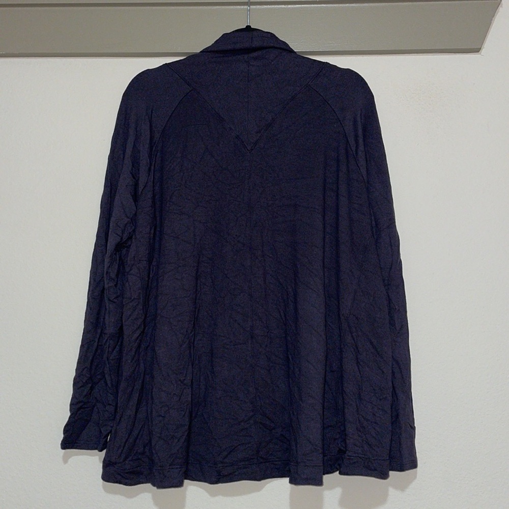 Athleta Nirvana Wear Two Ways Wrap in Spring Night SZ L Petite EUC - Picture 3 of 5